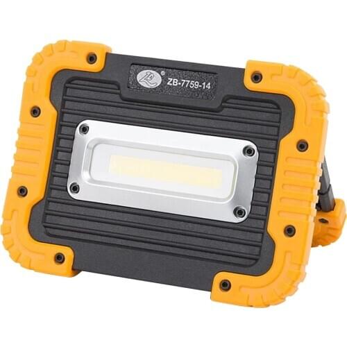 COB Led Portable Spotlight Super Bright Work Light Rechargeable for Outdoor camping equipment Lampe Led Flashlight For hunting