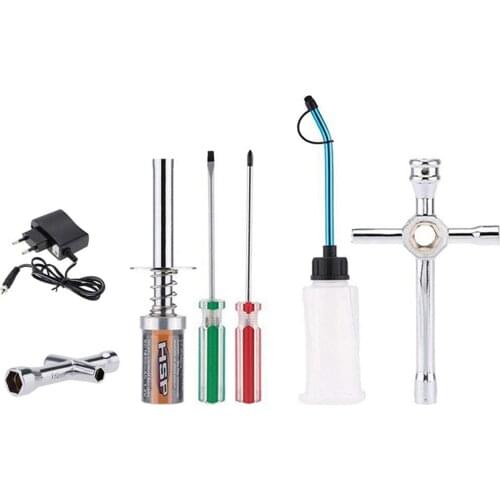 Kids Toy Battery Powered Glow Plug RC Car Starter Portable Igniter Charger Tools With Screwdriver Home For Redcat HSP Nitro