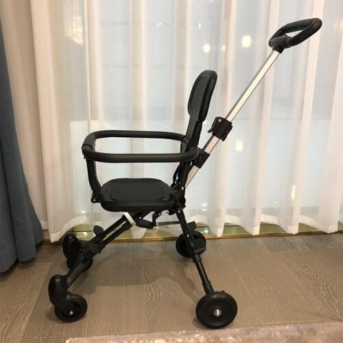 Baby Stroller Cart Light Folding Children Four-wheel Simple Compact Stroller Two-way Travel Kids Accessories for Babies