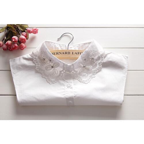Fashion False Collar White & Black Blouse Detachable Collars Women Men Clothes Accessories Hot Sale apparel accessories