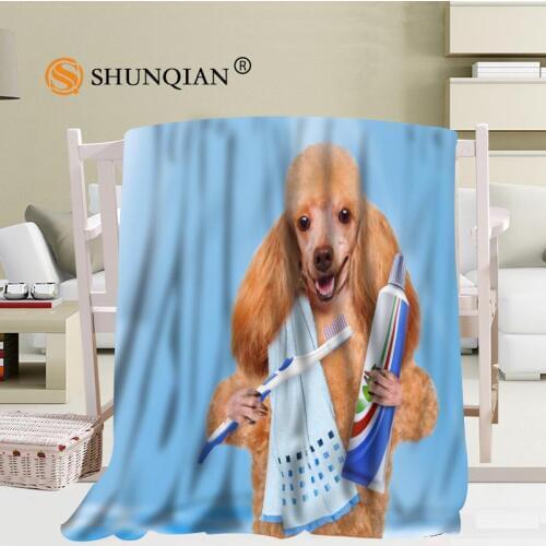 New Arrival Custom Dogs Blanket Sofa New Blanket Portable Soft Blanket Bed Plane Travel Adult Home Blanket