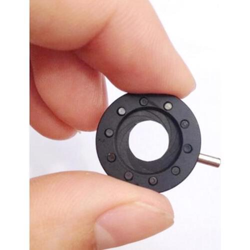 1pc Optical Iris Diaphragm Iris Module 1-12mm Adjustable Manual Aperture for Microscope/Camera/Laser