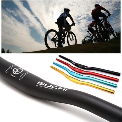 Aluminum Alloy Bicycle Handlebar Matt / Glossy Mountain Bike Mtb Bicycle Carbon Handlebar 31.8x620mm Parts Y51D