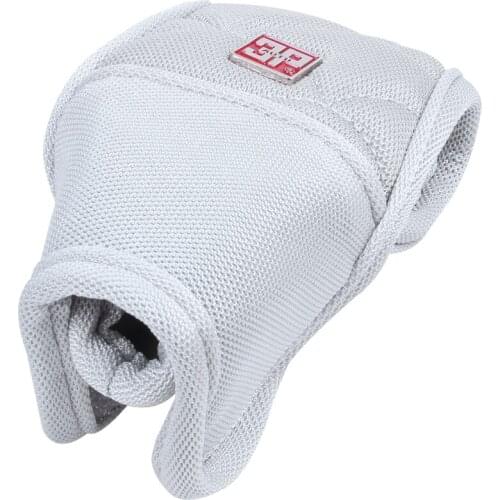 Gray Nylon Gear Shift Lever Knob Cover Protector Case for Car