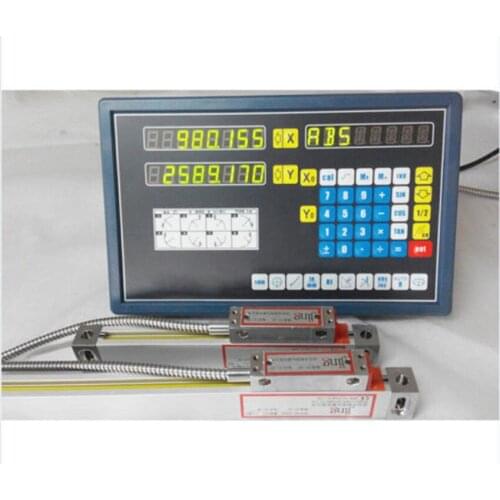 2 Axis digital readout dro for milling lathe machine with procision linear scale High quality NE