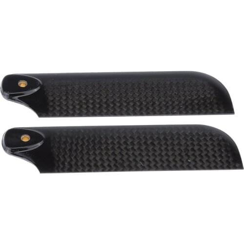 2 * Pcs Carbon Fiber 92mm Tail Blades for Align Trex 550 RC Helicopter