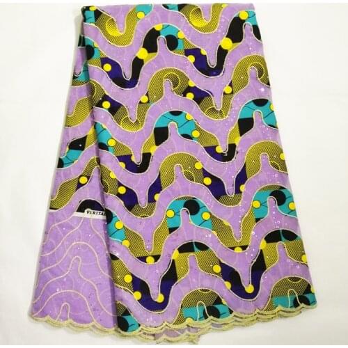 2021 New Style African Sequins Wax Fabric Lace Embroidery French Mesh Net Lace Fabric For Wedding Dress Nigerian Sequins Lace