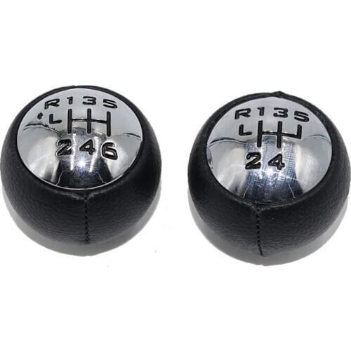 5/6 Speed Car Gear Shift Knob Shifter Stick Head For Peugeot 307 308 3008 407 5008 807 PARTNER B9 TEPEE Citroen C3 C4 C8 Picasso