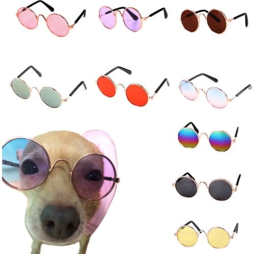 For Dogs Cats Pet Accessories Glasses Sunglasses Harness Accessory Petty Products Decorations Lenses Gadgets Goods For Animals