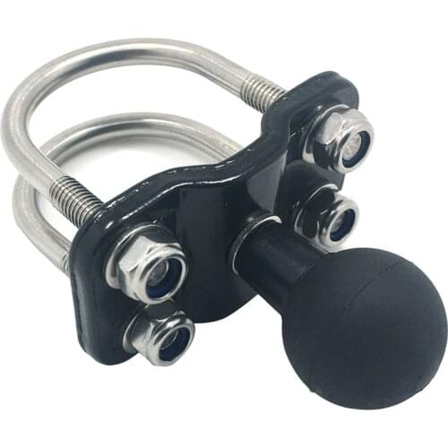 FEICHAO 1" Ball Head Mount M6 M8 M10 U Bolt 1/4" Thread for RAM Adapter Bike Motorcycle Handlebar Base Action Camera Accessory