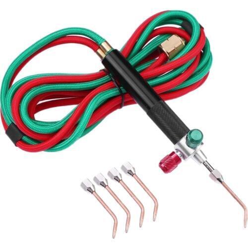 GTBL Mini Gas Torch Welding Soldering Tool Oxygen Acetylene Tool Platinum Metal Stainless Steel Welding Soldering Tool Kit