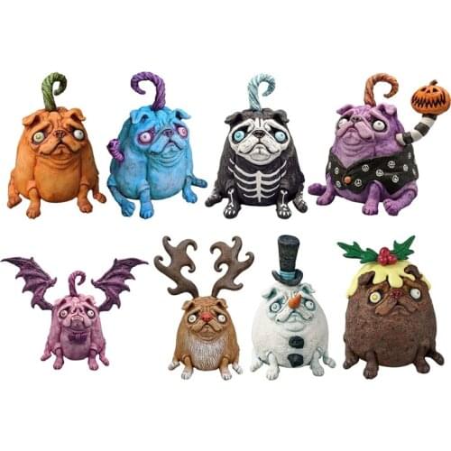 Simulated Resin Made Halloween Pumpkin Dog Toy Present Toys Interesting Gift
