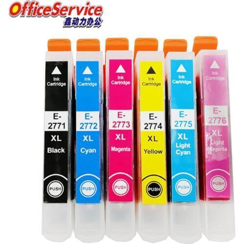T2771 T277XL Compatible Ink Cartridge For Epson Expression Photo XP-850 XP-950 XP-750 XP-760 XP-860 XP-960 inkjet printer