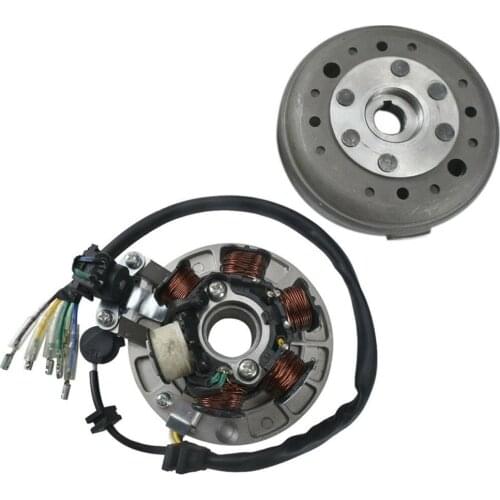 Motorcycle Magneto Stator Rotor Flywheel Pad Parts for Lifan 140cc Pit Dirt Bike
