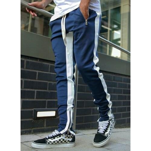 2021 Mens Joggers Casual Pants Fitness Men Sportswear Tracksuit Bottoms Skinny Sweatpants Trousers Black Gyms Jogger Track Pants