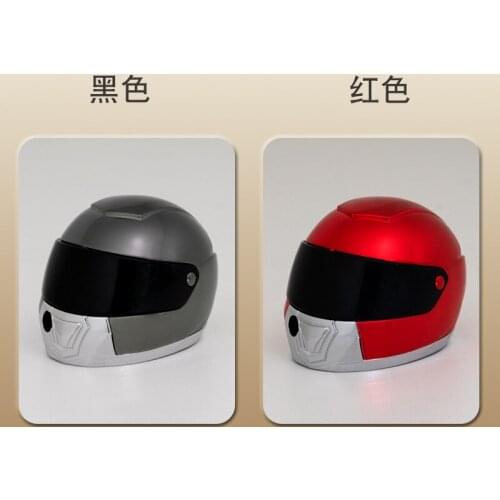 Strange New Helmet Shape Inflatable Lighter Butane Open Flame Metal Cigarette Lighters Accessories Interesting Gadgets Gift