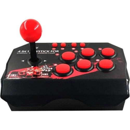 2021 New Arcade Fight Stick Street Fight Joystick Gamepad Controller for PS3/PC, Street Fighting Arcade Game Control Device