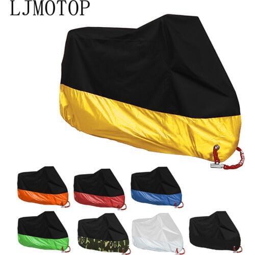 Motorcycle Cover Dustproof Waterproof Sun Block Protector Case Tent For YAMAHA fjr1300 fz1 fz600 trx850 fzr400 fazer xjr400