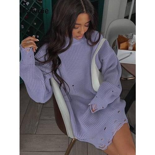 Модные вязаные платья Tawnie China At AliExpress