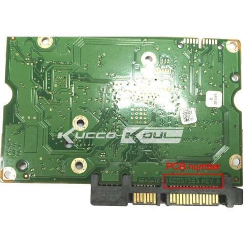 Hard drive parts PCB logic board printed circuit board 100557583 for Seagate 3.5 SATA hdd data recovery hard drive repair