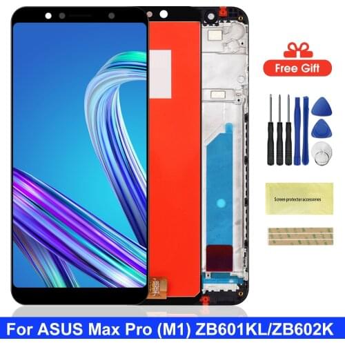 5.99" LCD Display For Asus ZenFone Max Pro (M1) ZB601KL ZB602KL Lcd Display Touch Screen Digitizer Assembly Parts