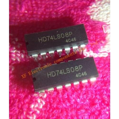 100pcs/lot 74LS08 HD74LSO8P HD74LS08P DIP-14 IC Best quality