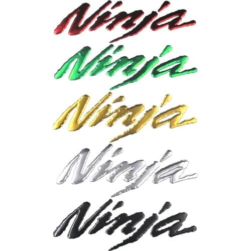 10X 3D Motorcycle Stickers Bike Motocross Side Body Decals Accessories For Kawasaki Ninja 400 300 650 Ninja400 Ninja300 Ninja650