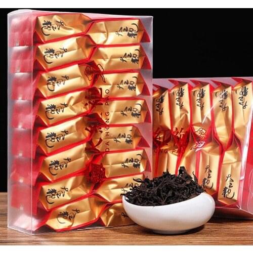 150g Black,Tea China Big Red Robe Oolong,Tea the Original Wuyi Red Tea For Health Care Hong Pao Vacuum Packaging Kraft Paper Bag