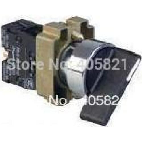 1N/O long Handle 2 Position Momentary Select Selector Switch XB2BJ41C Spring Return Mouting Hole 22mm