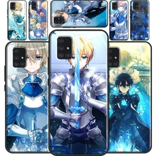 Eugeo Sword Art Online Case For Samsung A51 A71 A41 A31 A11 A12 A32 A42 A52 A72 A21S A20e A50 A70 A02S A20S A30S