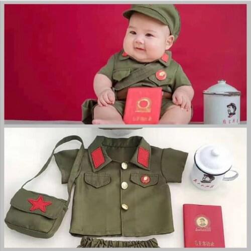 Childrens Red Army Costumes Eight Road Army Red Clothing Boys And Girls New Fourth Army Red Stars Performance Clothing