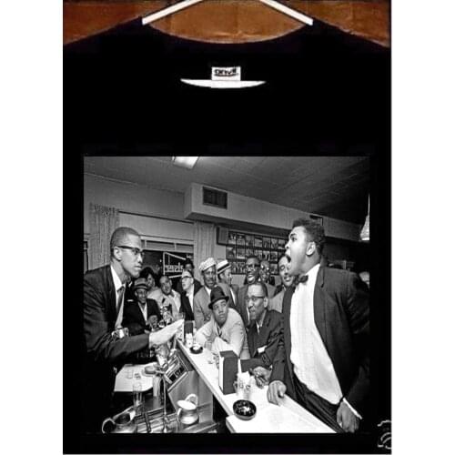 Muhammad Ali T Shirt; Muhammad Ali Malcolm X Tee Shirt