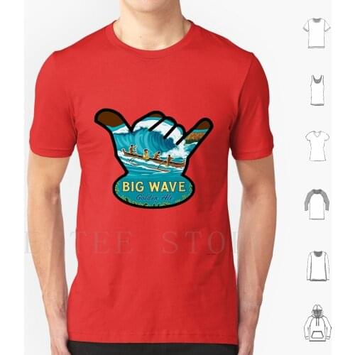 Big Wave Shaka T Shirt Men Cotton 6Xl Brewing Aloha Beer Drinking Beverage Shaka Surf Hawaii Wave Big Wave Alc Ale Surfing