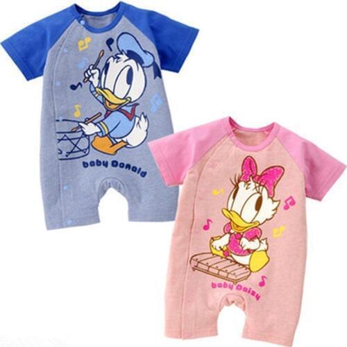 Disney Baby Rompers Baby Boy Clothes Fashion Girls Clothing Roupas Bebe Summer Infant Jumpsuit Newborn Baby Boy Onesie Bebes
