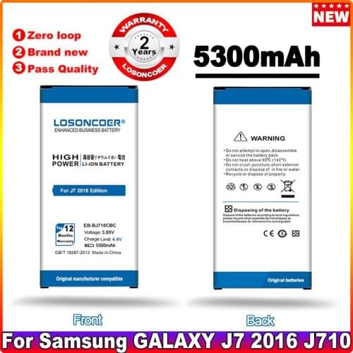 LOSONCOER Samsung Galaxy J7 2016 Batteries