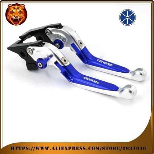 Motorcycle Adjustable Folding Extendable Brake Clutch Lever For YAMAHA SUPER TENERE XT1200ZE SUPERTENERE 2012 2013 2014