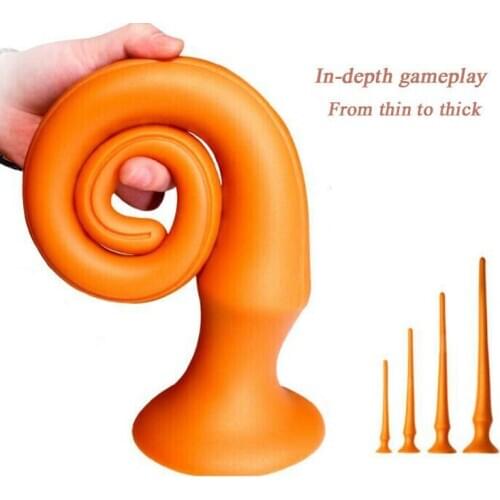 Silicone Big Anal Dildo Sex Toy for Couple Butt Plug Anal Massage Vagina Stimulation Gay Adult Goods Masturbation Product Shop