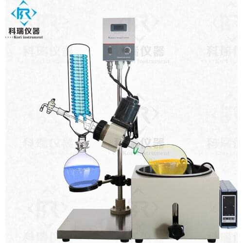 Herbal extract Lab Molecular Distiller Glass distillation apparatus Rotary evaporator 3l