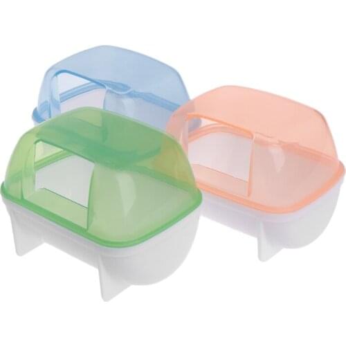 Hamster Bathroom Sauna Room Pet Small Animals Rabbit Chinchilla Toilets Cleaning