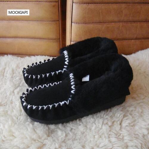 In 2019, Chinas latest sheepskin and wool womens snowboots, 100% pure wool womens snowboots, free delivery, two colors