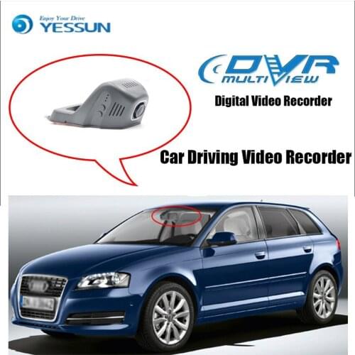 YESSUN for Audi A3 2010 2013 A1 2014 A4L Car Driving Video Recorder DVR Mini Control APP Wifi Camera Registrator Dash Cam