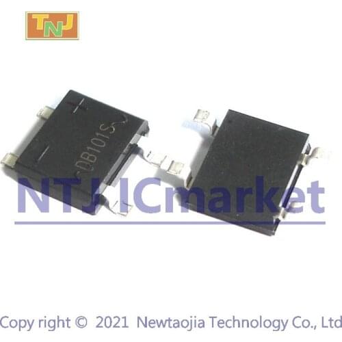 10 PCS DB101S SMD-4 DB101 1.0AMP Single Phase Bridge Rectifiers , Diodes