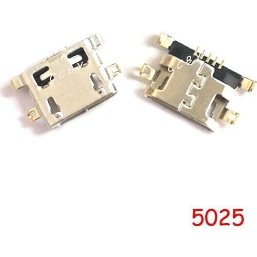 200pcs USB Charging Port Plug Dock Connector Socket For Alcatel One Touch Pop 3 OT5025 OT5025 5025 5025D