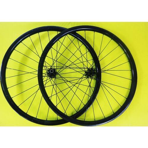 29er MTB 36mm x 28mm AM ENDURO hookless wheelset SS35 boost straight pull hubs 110mm 148mm carbon disc mountain wheels