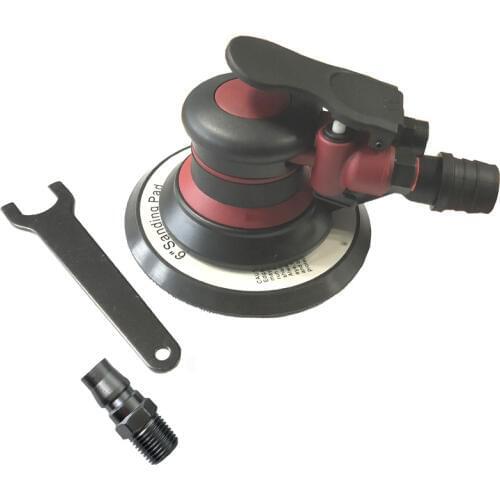 6-inch 150mm Air Random Orbital Sander Central Vacuum Grinding Machine Glaze sealing waxing machine sandpaper grinder