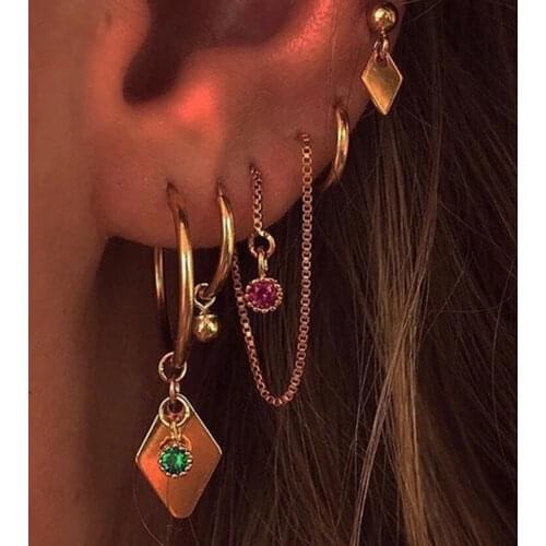 Artilady tiny gold hoop earrings for women cartilage earring small hoop earrings 2019 jewelry gift