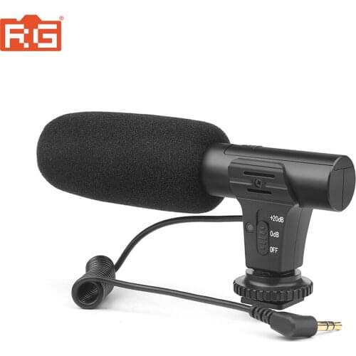 3.5mm Audio Plug Professional Camera Recording Microphone For Camera DSLR Digital Video Computer Camcorder VLOG Microfone