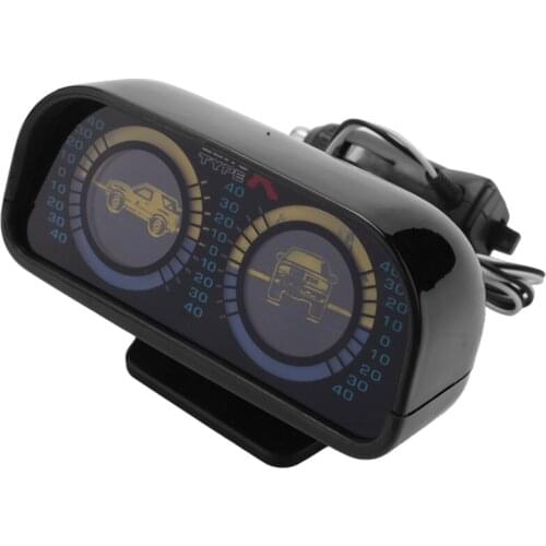 Euro Typer Car Adjustable Compass Balancer Slope Meter Tachometer