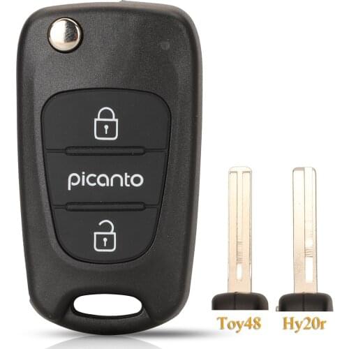 Kutery 3 Buttons Remote Car Key Shell Case For Kia Rio 3 Picanto Ceed Cerato Sportage K2 K3 K5 Soul