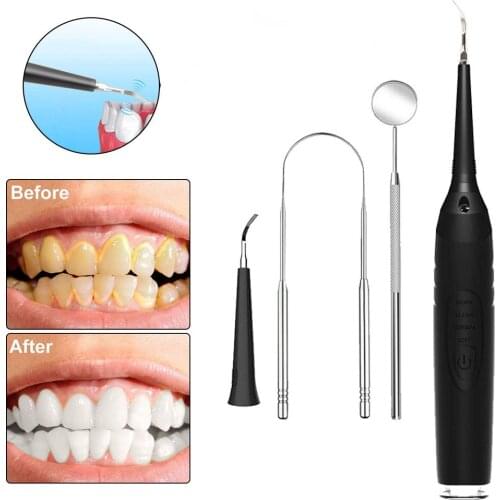 Electric Dental Calculus Remover Oral Irrigator Teeth Whitening Cleaner Dental Scaler Tooth Stain Tartar Scraper Oral Hygiene